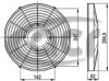 ACR 166016 Fan, radiator